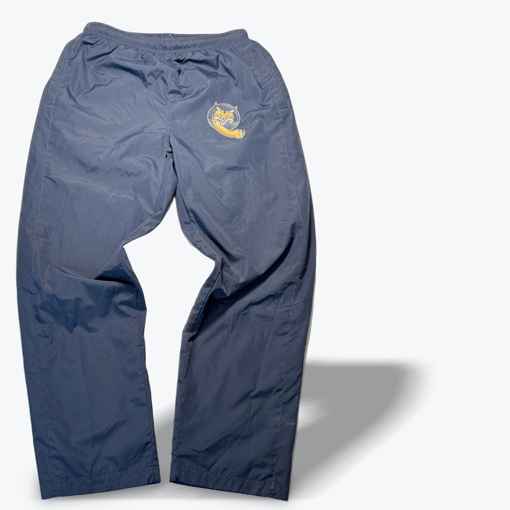 Sport Tek Mesh Lined Track Pants Wildcat Mascot Logo Size M